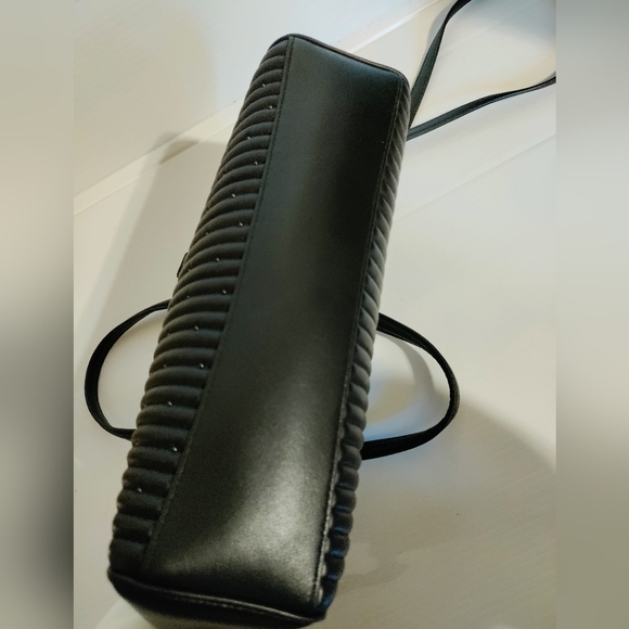 COACH Black Quilted Leather Studded Prairie Satchel - Picture 10 of 14